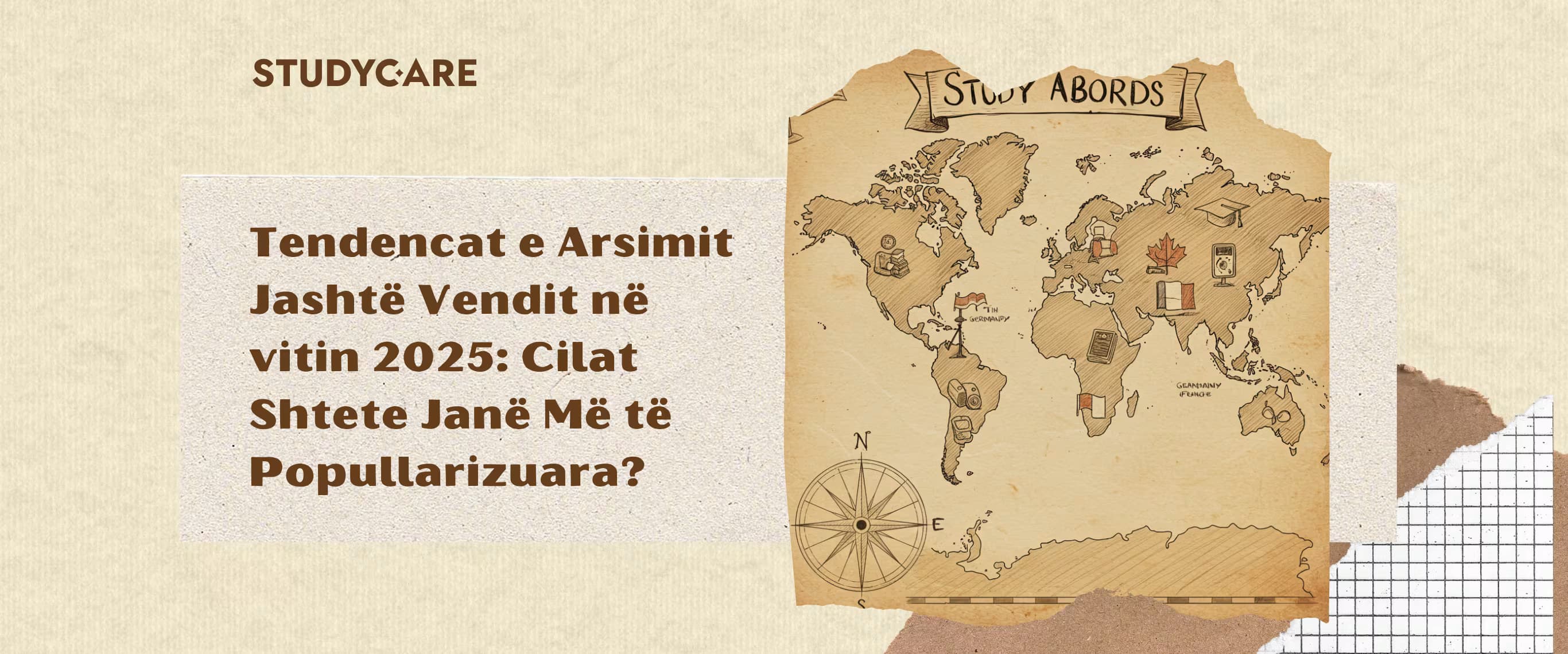 Tendencat e Arsimit Jashtë Vendit në vitin 2025: Cilat Shtete Janë Më të Popullarizuara?